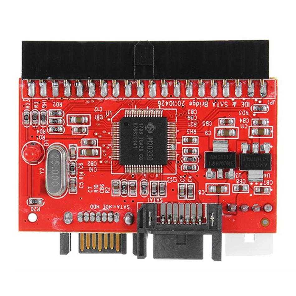 Adaptador de transferência bidirecional para pc sata e dvd cd hdd, 2 em 1 conversor para sata/sata para ide, cabo de dados, 3,5 polegadas, 40pin
