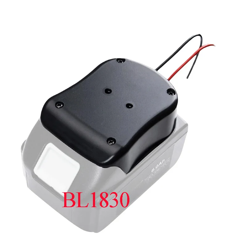 Bateria de íon-lítio fonte de alimentação externa montagem diy conector adaptador doca titular para makita 14.4v 18v bateria de lítio bl1830 bl1430