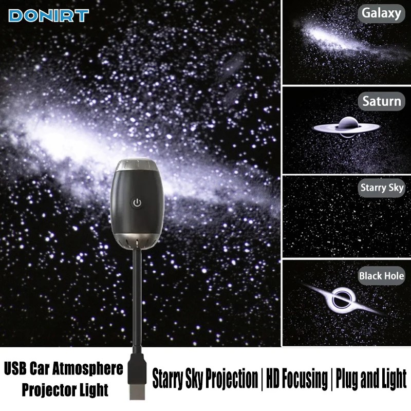 Usb atmosfera do carro projetor luz interior do carro luz ambiente led estrelado estrela luz festa decoração romântico saturno galáxia luz Usb atmosfera do carro projetor luz interior do carro luz ambiente led estrelado estrela luz festa decoração romântico saturno galáxia luz