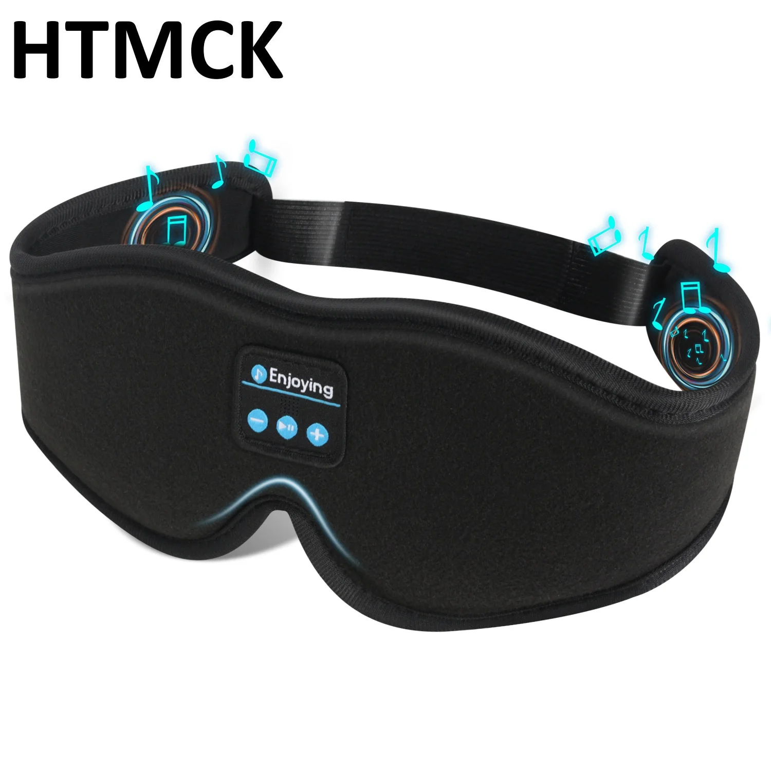 Máscara de Dormir Bluetooth 3D HTMCK com Alto-falante HD Integrado - Máscara para Dormir que Toca Música, Fones de Ouvido Confortáveis para Dormir Máscara de Dormir Bluetooth 3D HTMCK com Alto-falante HD Integrado - Máscara para Dormir que Toca Música, Fones de Ouvido Confortáveis para Dormir