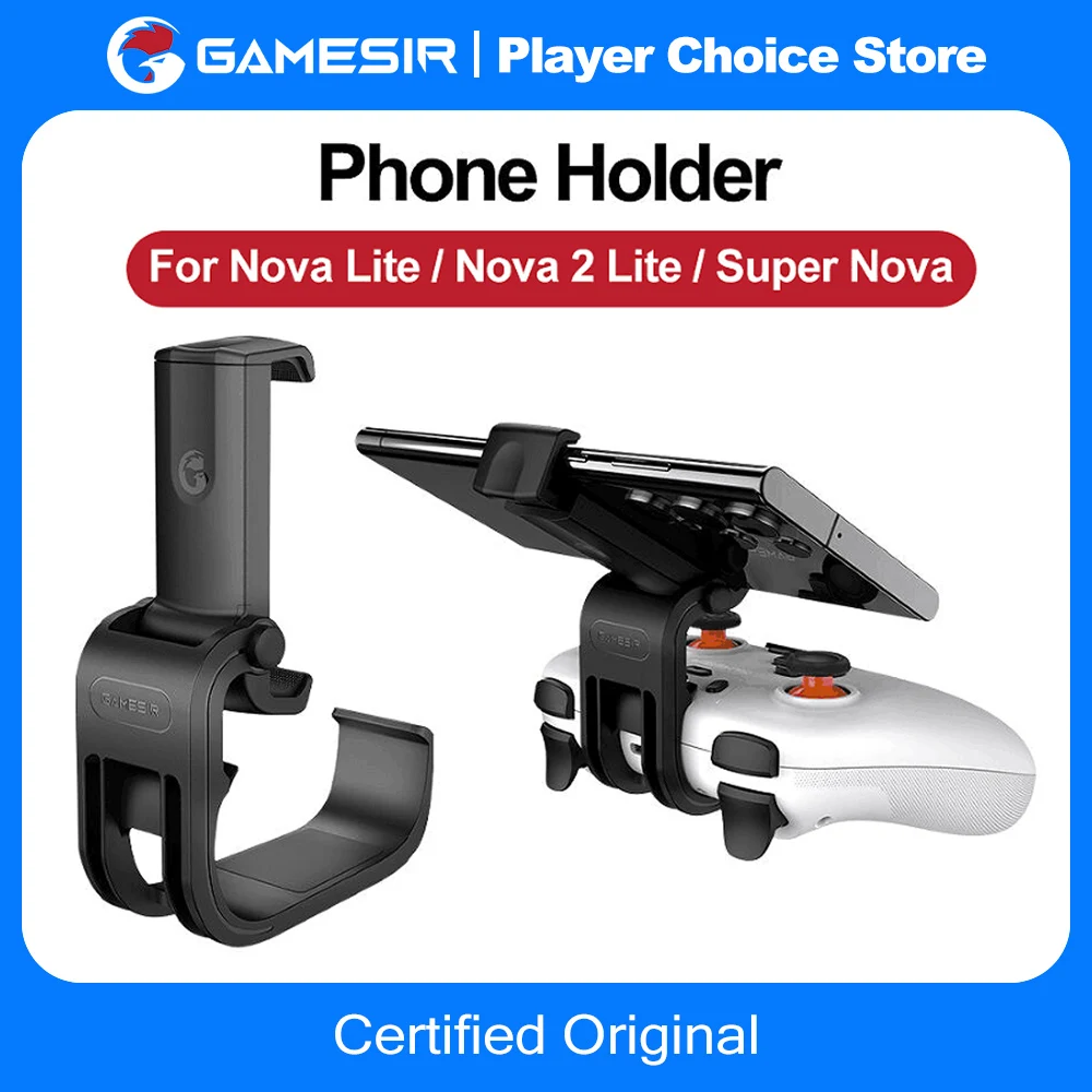 Gamesir nova lite suporte do telefone nova 2 lite super nova controlador clipe do telefone móvel suporte alça ajuste largura 75-102mm