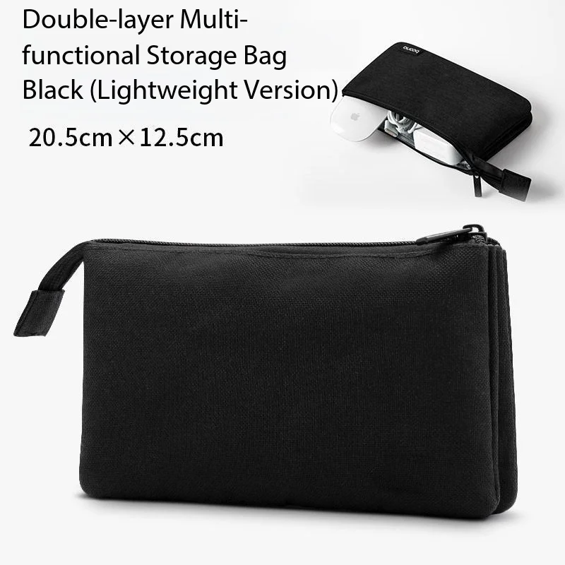 Bolsa de armazenamento portátil para acessórios digitais, cabo de carregamento, disco rígido, fones de ouvido e bateria. Bolsa de armazenamento portátil para acessórios digitais, cabo de carregamento, disco rígido, fones de ouvido e bateria.