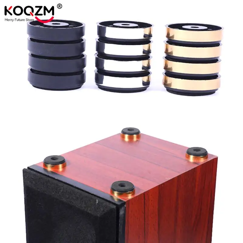 Spikes Stand para Audio Active Speakers, Spikes, Peças de Reparação, Acessórios, DIY para Home Theater, 4PCs