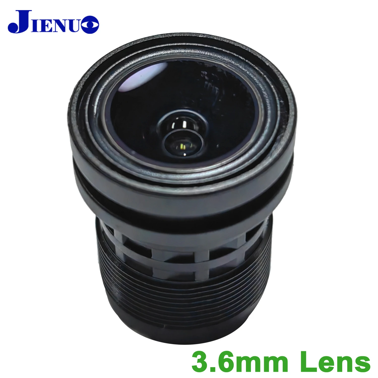 Jienuo hd 3.6mm cctv lente íris fixa segurança m12 2mp abertura formato de imagem vídeo vigilância para câmera ip ccd digital analógico