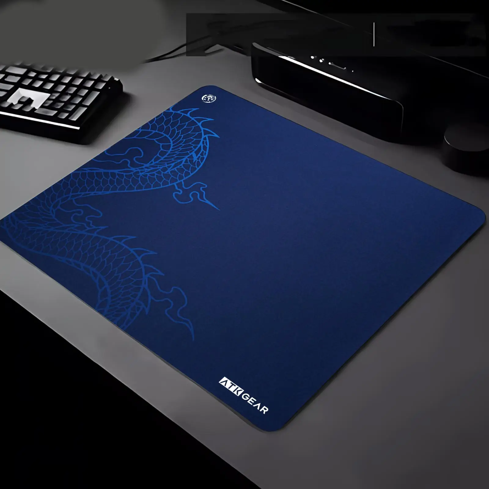 ATK X LEV Equipamento para jogos Mouse Pad Compacto Pequeno para PC, Laptop, Desktop, Jogos e Escritório