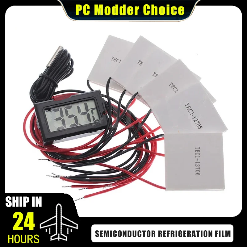 Refrigerador termoelétrico Módulo Peltier, Refrigeração a Água, CPU e GPU Bloco Radiador, 40x40mm, TEC1-12705, TEC1-12706 Refrigerador termoelétrico Módulo Peltier, Refrigeração a Água, CPU e GPU Bloco Radiador, 40x40mm, TEC1-12705, TEC1-12706
