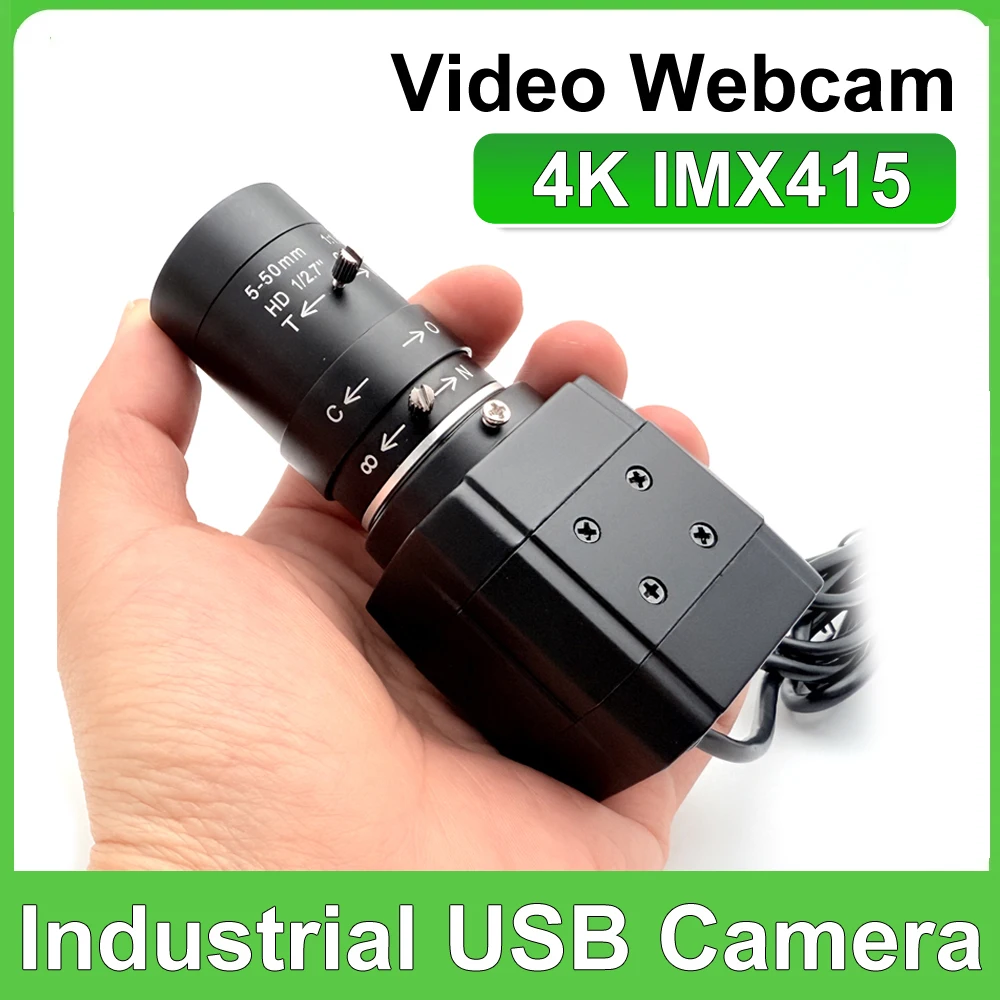 Lente varifocal hd cs 5-50mm industrial 30fps 4k 8mp ccd imx415 usb webcam 2k 4mp f5253 pc câmera de vídeo usb uvc otg ensino ao vivo Lente varifocal hd cs 5-50mm industrial 30fps 4k 8mp ccd imx415 usb webcam 2k 4mp f5253 pc câmera de vídeo usb uvc otg ensino ao vivo