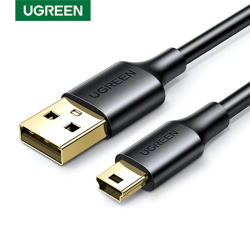 Ugreen mini usb cabo mini usb para usb rápido carregador de dados cabo para mp3 mp4 player carro dvr gps digital câmera hdd mini usb Ugreen mini usb cabo mini usb para usb rápido carregador de dados cabo para mp3 mp4 player carro dvr gps digital câmera hdd mini usb