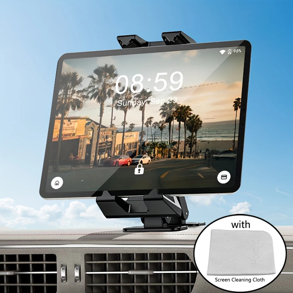 Suporte para Tablet com Rotação de 360 Graus, Suporte para Telefone, Base Adesiva para Carro, Mesa, Parede, Acessório de Suporte para Celular