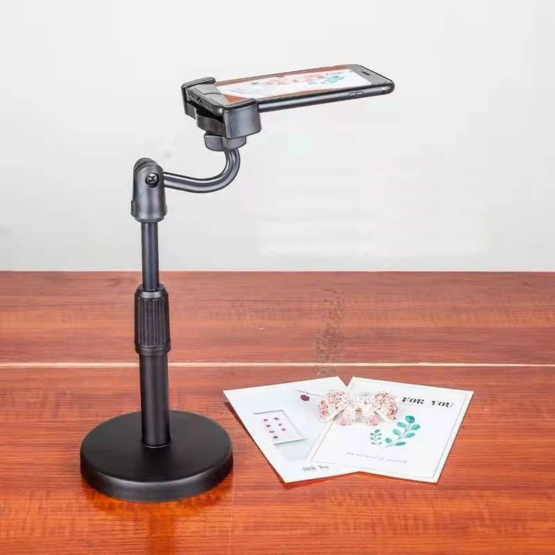 Tripé de Mesa para Celular Smartphone iPhone com Suporte para Telefone, Tripé para Telefone Móvel, Suporte de Mesa