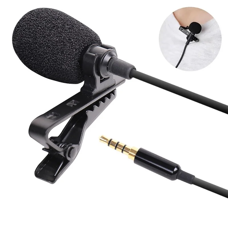 3.5mm mini microfone tipo c lapela clip-on microfone portátil usb tipo-c 3.5mm micro microfone profissional para câmera dslr computador portátil