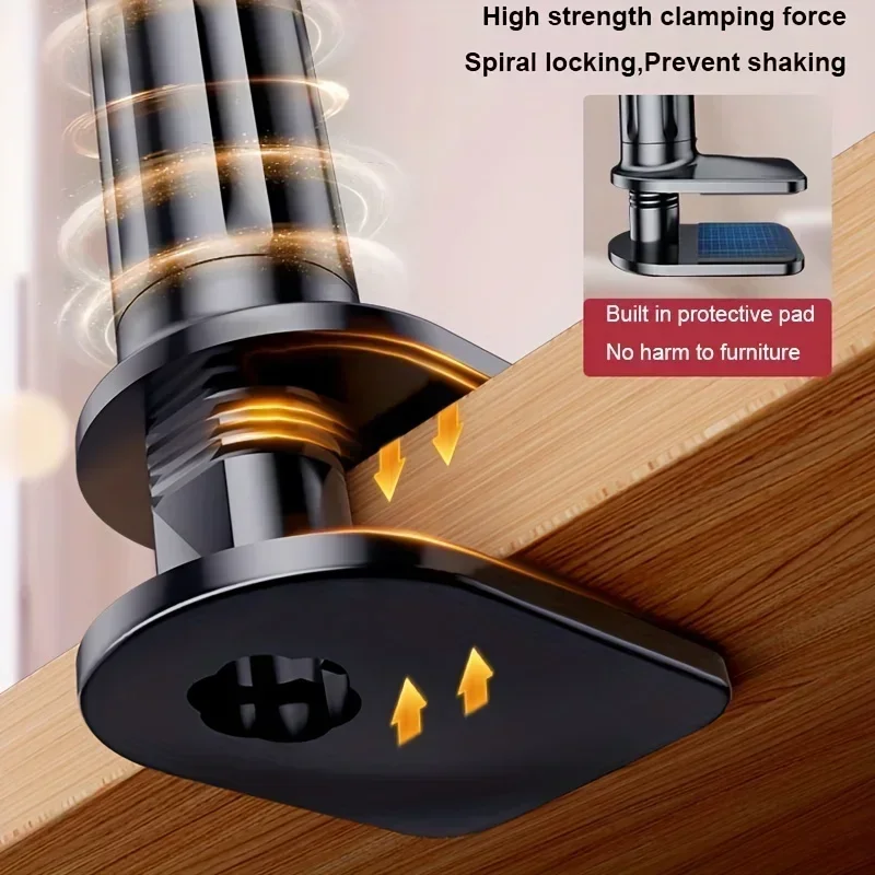 Suporte de Celular de Alta Qualidade para Cama, Suporte de Mesa para iPad e Tablet, Suporte Cantilever para Desktop, Acessórios para Transmissão ao Vivo