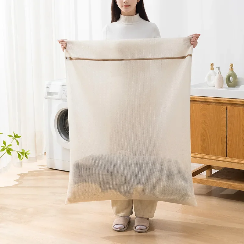 Saco de Lavagem para Máquina de Lavar Roupa, Grande, Anti-deformação, para Edredons e Lençóis, Rede de Lavagem Especial para Máquina