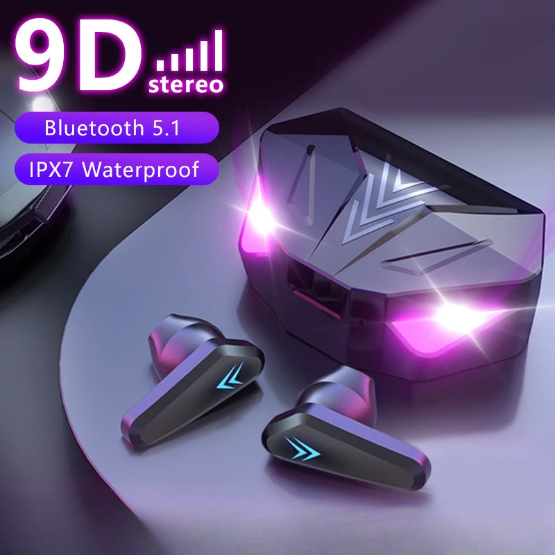 Novo ar x15 fones de ouvido bluetooth sem fio gamer 65ms baixa latência fone gamer fone com microfone handsfree