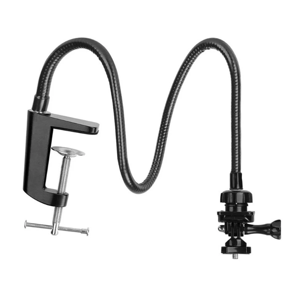 Suporte de braçadeira de câmera flexível logitech webcam suporte de pescoço de ganso para webcam brio 4k c925e com mandíbula de mesa Suporte de braçadeira de câmera flexível logitech webcam suporte de pescoço de ganso para webcam brio 4k c925e com mandíbula de mesa