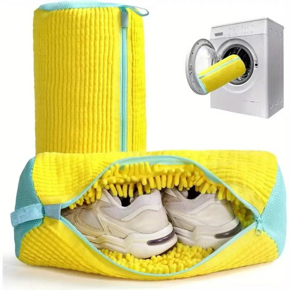 Saco para Lavar Sutiãs e Roupas Delicadas na Máquina de Lavar com Zíper Seguro e Proteção para Peças Íntimas