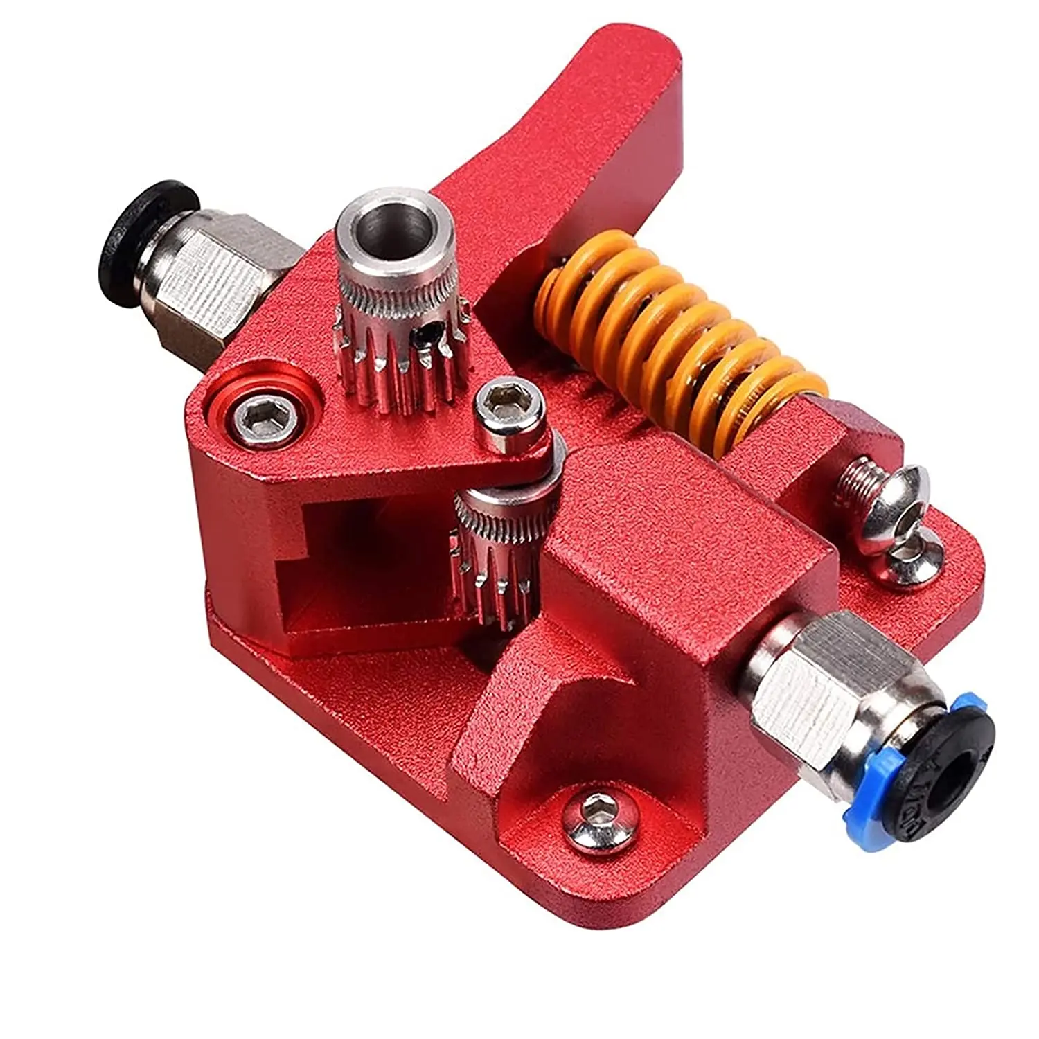 Kit de atualização extrusora de engrenagem dupla com duas arruelas alimentador de acionamento de metal para impressora 3D Creality Ender 3 V2 Pro, Ender 3 Neo CR10 Kit de atualização extrusora de engrenagem dupla com duas arruelas alimentador de acionamento de metal para impressora 3D Creality Ender 3 V2 Pro, Ender 3 Neo CR10