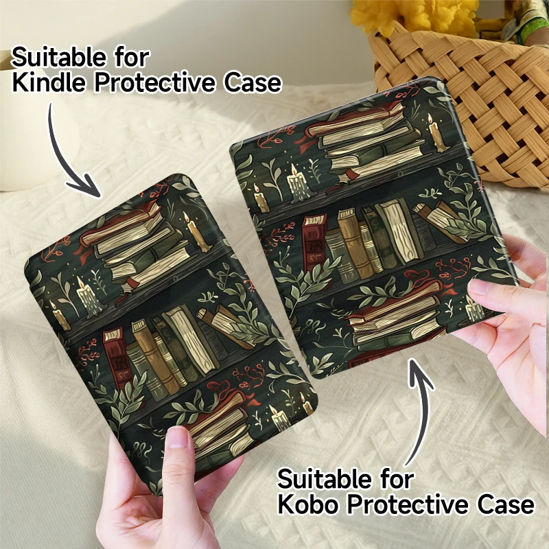 Estojo universal para modelos Kobo Clara BW/Libra Color e Kindle Paperwhite5,kindle10/11/12. Se encaixa em leitores eletrônicos de 6-7 polegadas