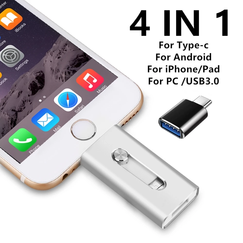Pen Drive Photo Stick para iPhone 512GB, USB Flash Drive 128GB 256GB 3.0, Armazenamento Externo para Telefone Android PC, Compatível com Samsung S20 Pen Drive Photo Stick para iPhone 512GB, USB Flash Drive 128GB 256GB 3.0, Armazenamento Externo para Telefone Android PC, Compatível com Samsung S20