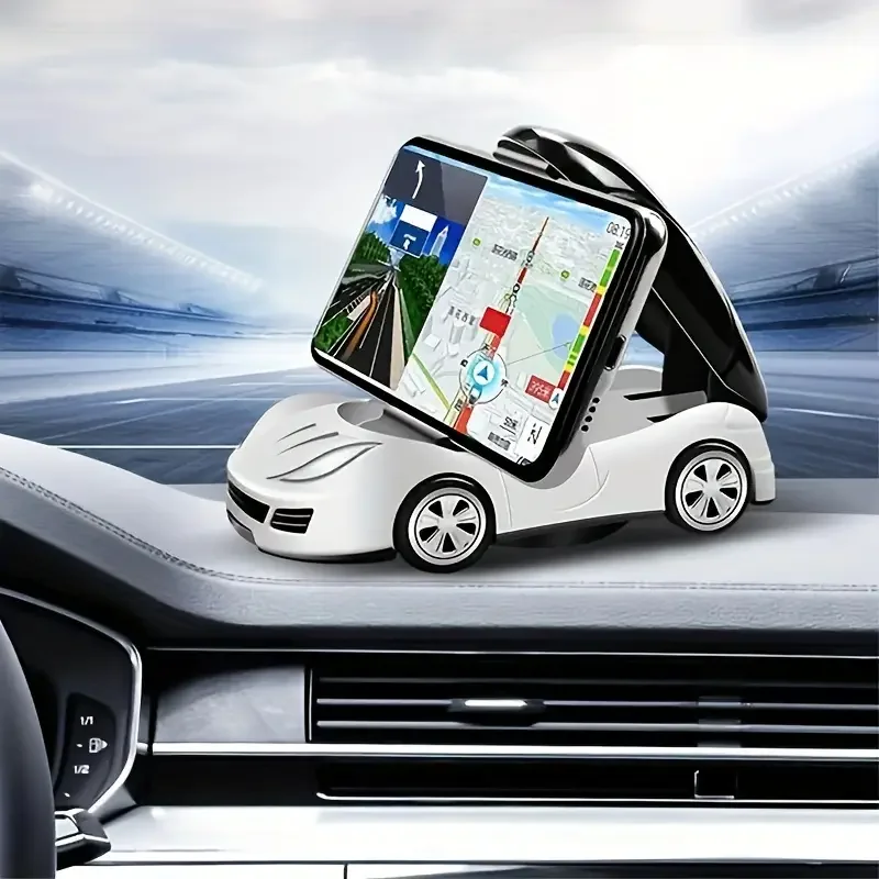 Suporte para Telefone de Carro, Suporte Dobrável para Painel do Carro, Suporte para Telefone 360 ° Suporte Universal para Celular com Rotação, Acessórios para Carro