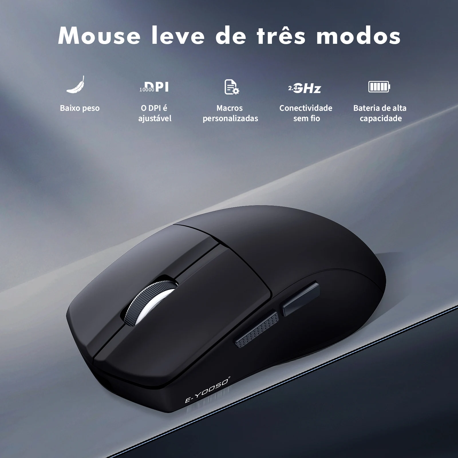 mouse sem fio， mouses gamer， mouse gamer sem fio， mouse ergonomico， mouse sem fio recarregável， mouse sem fio gamer