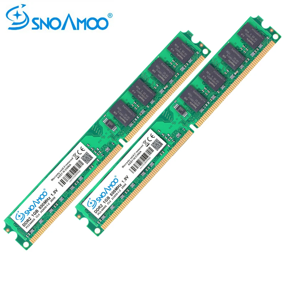 Snoamoo desktop pc rams ddr2 1gb ram 800mhz PC2-6400S 240 pinos 1.8v 667mhz 2gb dimm para i compatível garantia de memória de computador Snoamoo desktop pc rams ddr2 1gb ram 800mhz PC2-6400S 240 pinos 1.8v 667mhz 2gb dimm para i compatível garantia de memória de computador