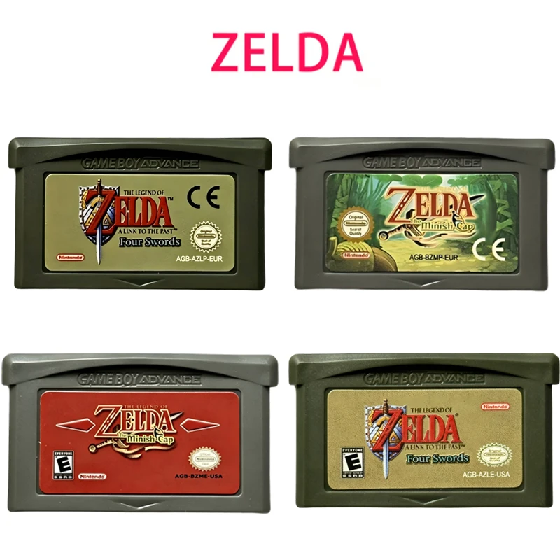 2026 @@2HOT SALE Cartucho de Jogo GBA 32 Bits para Console de Videogame Game Card Link To The Past Awakening DX Minish Cap@@
