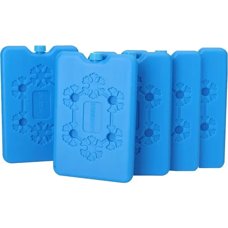 Pacote de gelo reutilizável leve armazenamento de alimentos frescos saco refrigerador de refrigeração portátil caixa de injeção de água para lancheira e refrigerador
