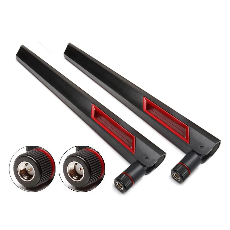 2 Antenas WIFI Dual Band 12dBi 2.4G 5.8G RP SMA Macho Universal para Roteador ASUS AC68U AC88U e Amplificador de Cartão Wireless 2 Antenas WIFI Dual Band 12dBi 2.4G 5.8G RP SMA Macho Universal para Roteador ASUS AC68U AC88U e Amplificador de Cartão Wireless