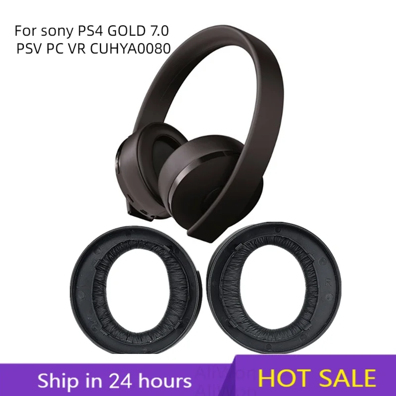 CUHYA-0080 earpads para sony playstation ouro sem fio fone de ouvido gamer 2018 fone de ouvido ps4 substituição earpad almofada almofadas copos CUHYA-0080 earpads para sony playstation ouro sem fio fone de ouvido gamer 2018 fone de ouvido ps4 substituição earpad almofada almofadas copos
