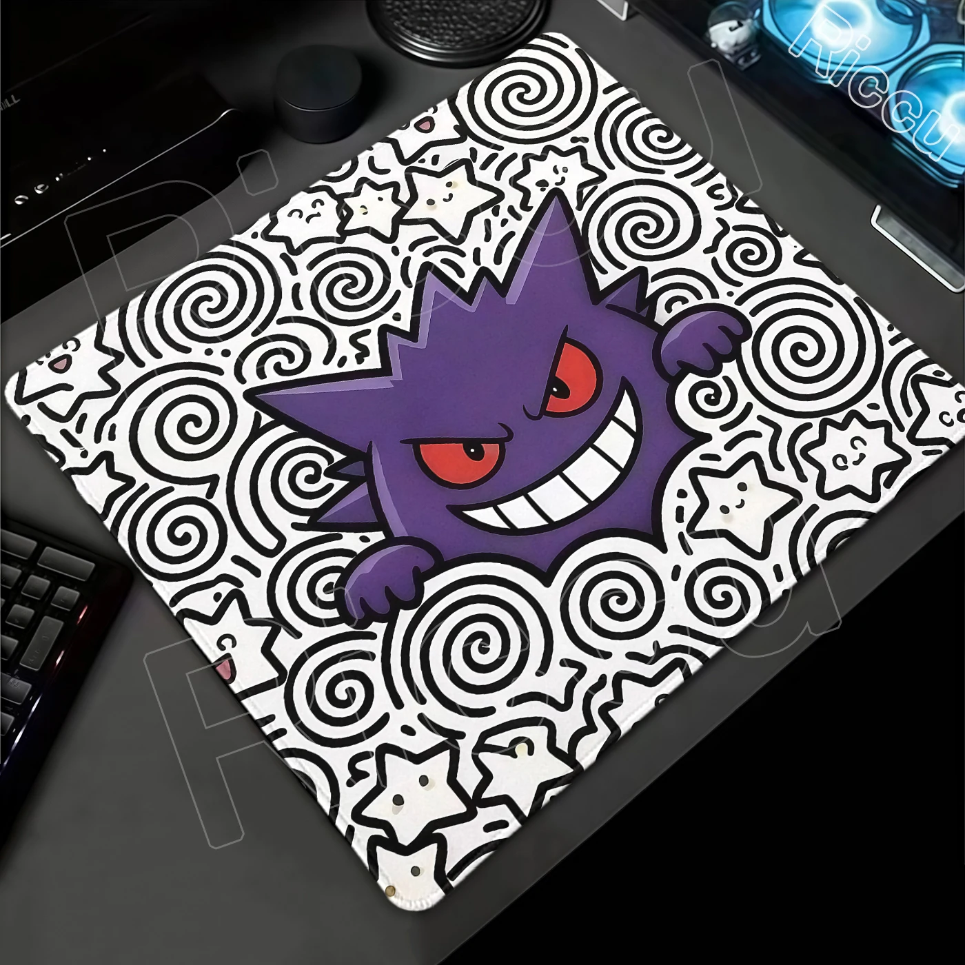 Mousepad pequeno de anime, fofo, gengar, para computador, laptop, gamer, teclado, mouse, acessórios para pc, escritório, mesa, pokemon, gaming Mousepad pequeno de anime, fofo, gengar, para computador, laptop, gamer, teclado, mouse, acessórios para pc, escritório, mesa, pokemon, gaming