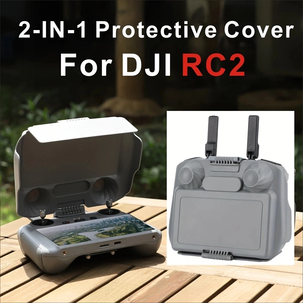 Protetor Solar para Controle RC 2 para DJI Mini 4 Pro, Capa Protetora para Joystick RC 2 para Acessórios de Drone Avata360/Ari 3/Mini 4/5Pro Protetor Solar para Controle RC 2 para DJI Mini 4 Pro, Capa Protetora para Joystick RC 2 para Acessórios de Drone Avata360/Ari 3/Mini 4/5Pro