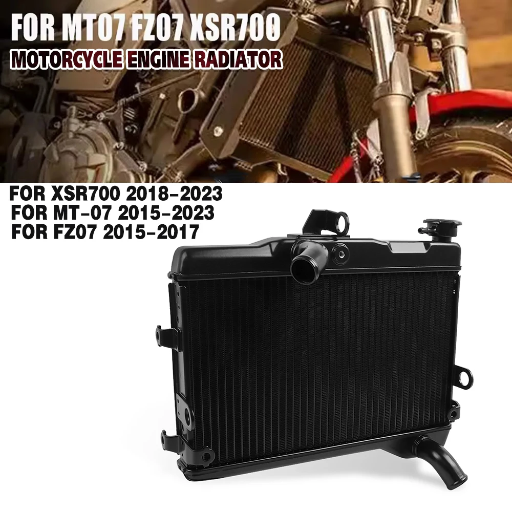 Mt fz 07 radiador do motor da motocicleta refrigerador tanque de água de refrigeração para yamaha mt07 MT-07 15-23 fz07 FZ-07 15-17 xsr700 xsr 700 18-23 Mt fz 07 radiador do motor da motocicleta refrigerador tanque de água de refrigeração para yamaha mt07 MT-07 15-23 fz07 FZ-07 15-17 xsr700 xsr 700 18-23