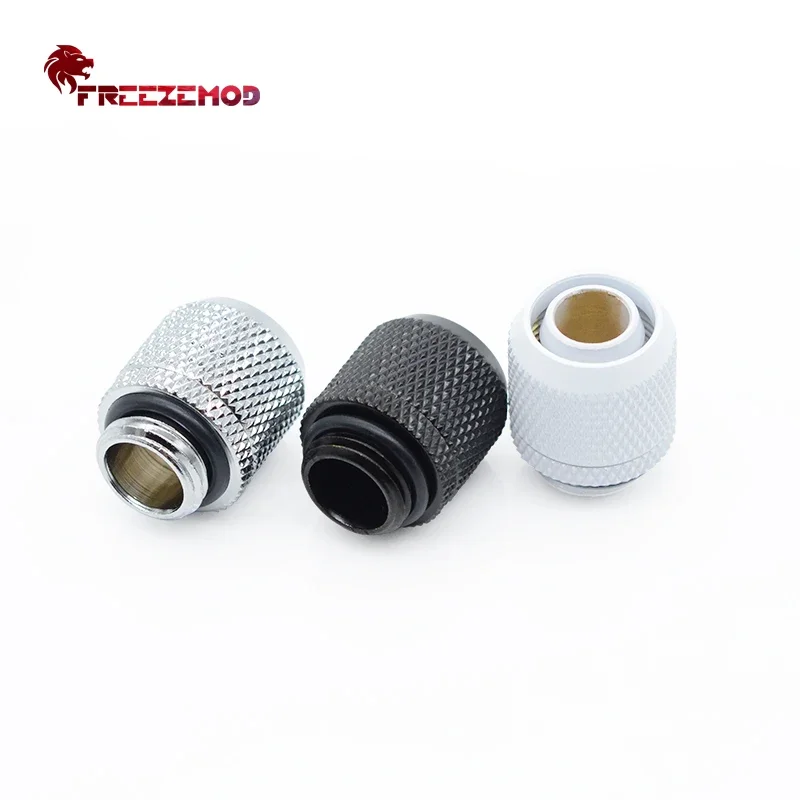 Refrigerador de água de computador com encaixe de latão FREEZEMOD para tubo de pvc ID8 * OD12mm. Mangueira, tubo macio ID8 * OD12mm, tubo macio 8*12mm, HRGKN-B2H