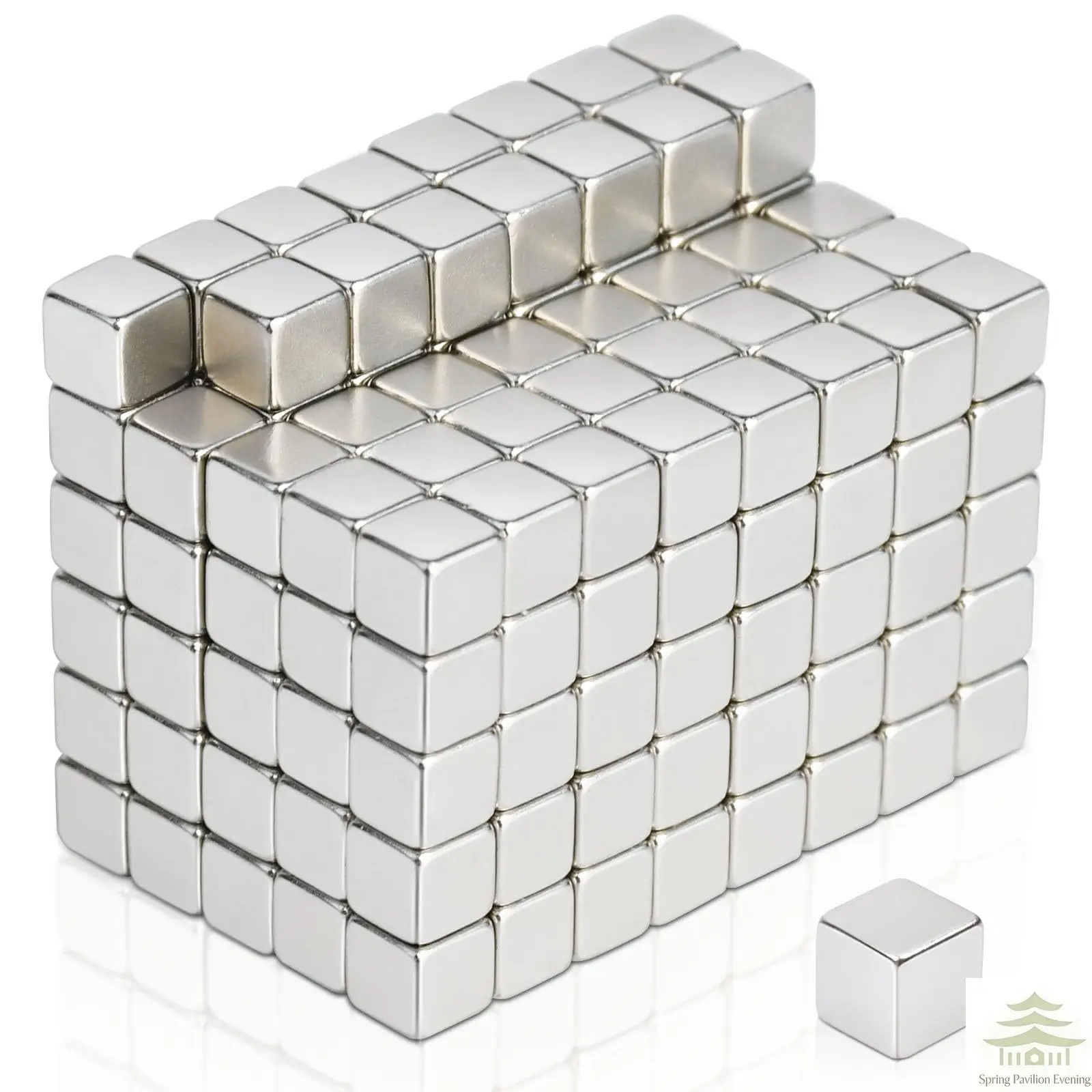 Imãs de Terra Rara 5 X 5 X 5mm, Pequenos Imãs para Geladeira, Quadro Branco, Ciência, Artesanato, Escritório e Armários