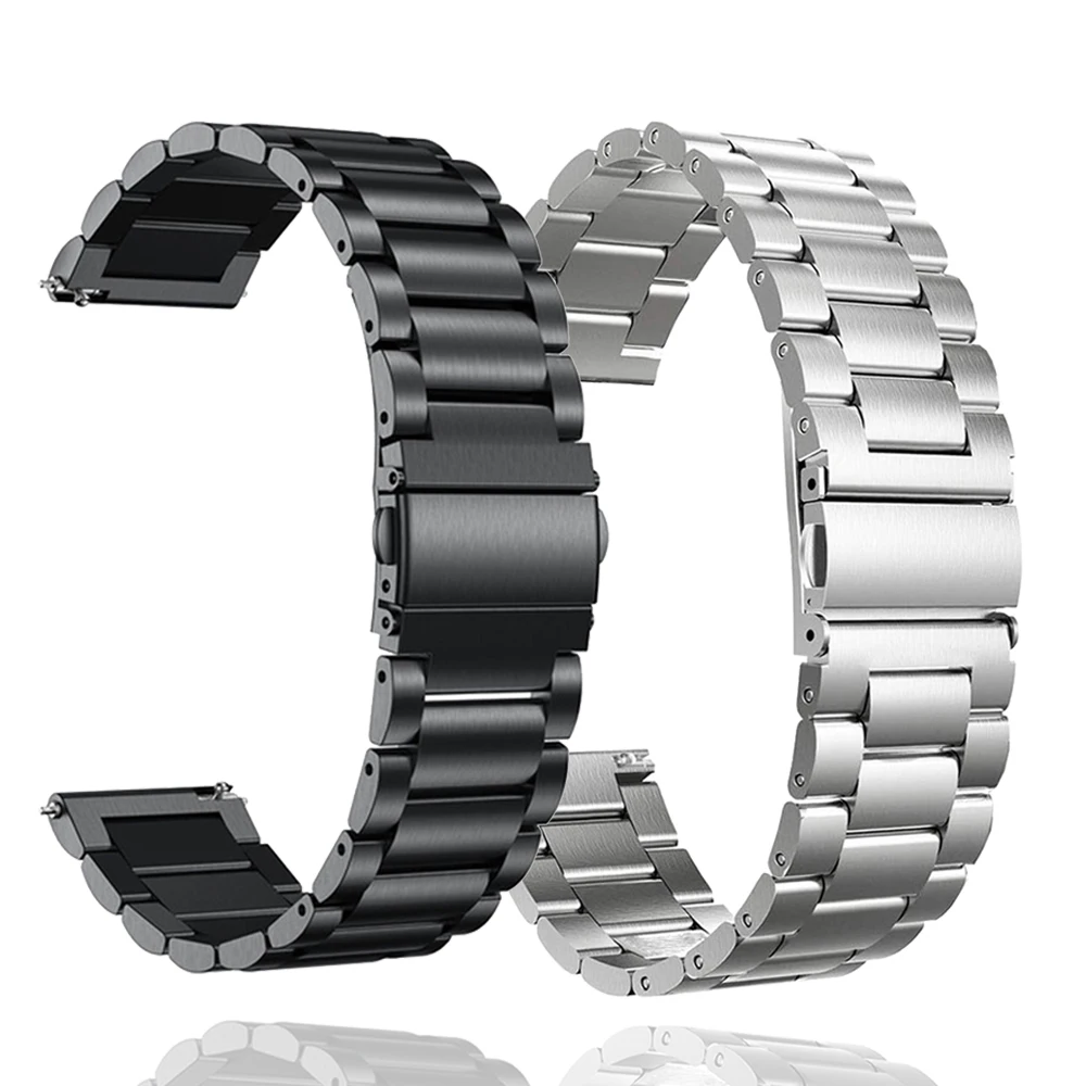 Pulseira de metal de 20mm 22mm para garmin vivoactive 3 4 5 banda relógio venu sq 2 plus 3 pulseira forerunner 645 245 255 265 158 55 correa Pulseira de metal de 20mm 22mm para garmin vivoactive 3 4 5 banda relógio venu sq 2 plus 3 pulseira forerunner 645 245 255 265 158 55 correa