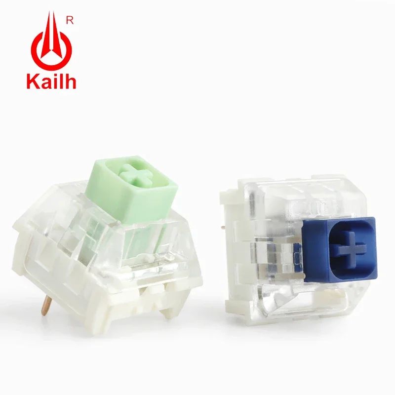 Kailh caixa jade marinho teclado interruptor clicky tátil para diy teclado mecânico smd mx 3pin switchs personalizar gamer pc
