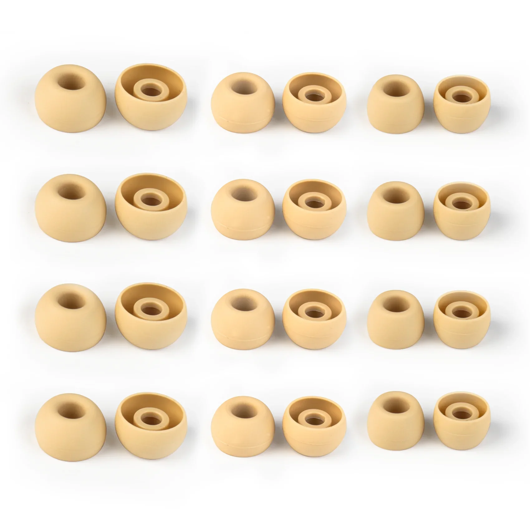 KBEAR 4540 Pontas de Silicone para Fones de Ouvido, Design Ergonômico, Opções de Tamanho XS/S/M/L e Conjunto Combinado, Protetores Auriculares Confortáveis