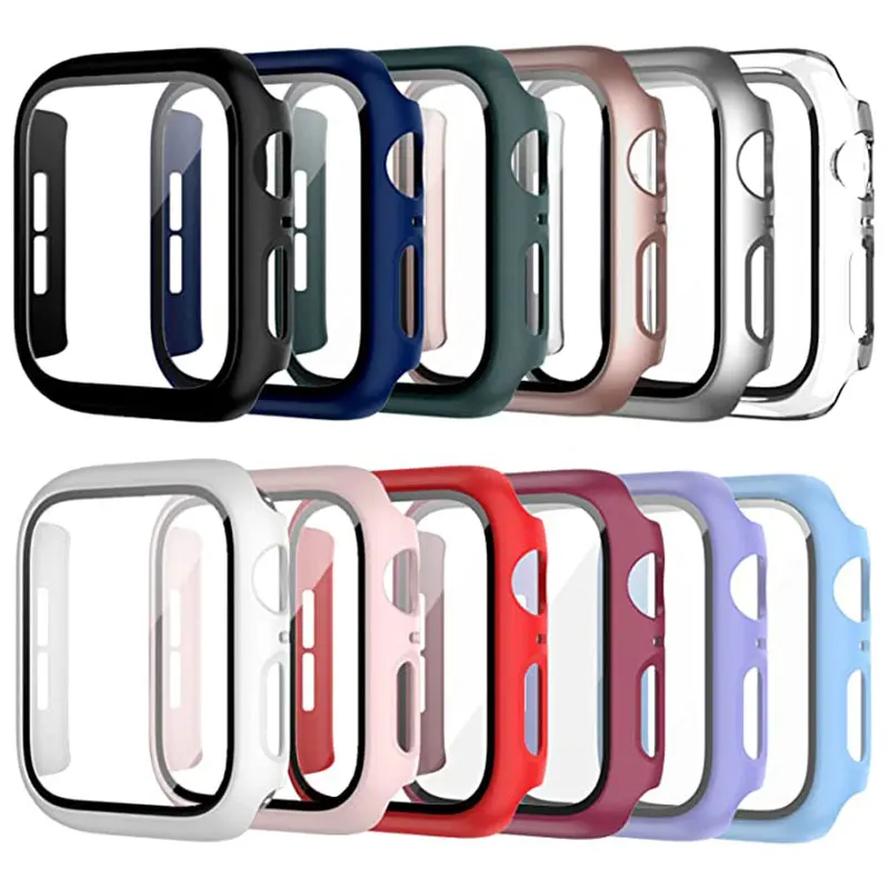 Capa para apple watch band 44mm 40mm 42mm 38mm 40 44mm 9 8 7 6 se 5 4 3 protetor de tela pc amortecedor iwatch 45mm 41mm ultra 2 49mm Capa para apple watch band 44mm 40mm 42mm 38mm 40 44mm 9 8 7 6 se 5 4 3 protetor de tela pc amortecedor iwatch 45mm 41mm ultra 2 49mm