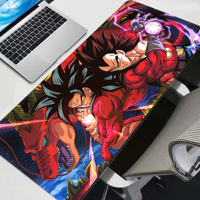 Mouse pad de borracha grande pc mousepad gamer gaming mouse pads mesa teclado tapete dbz dragon ball z computador portátil para csgo lol