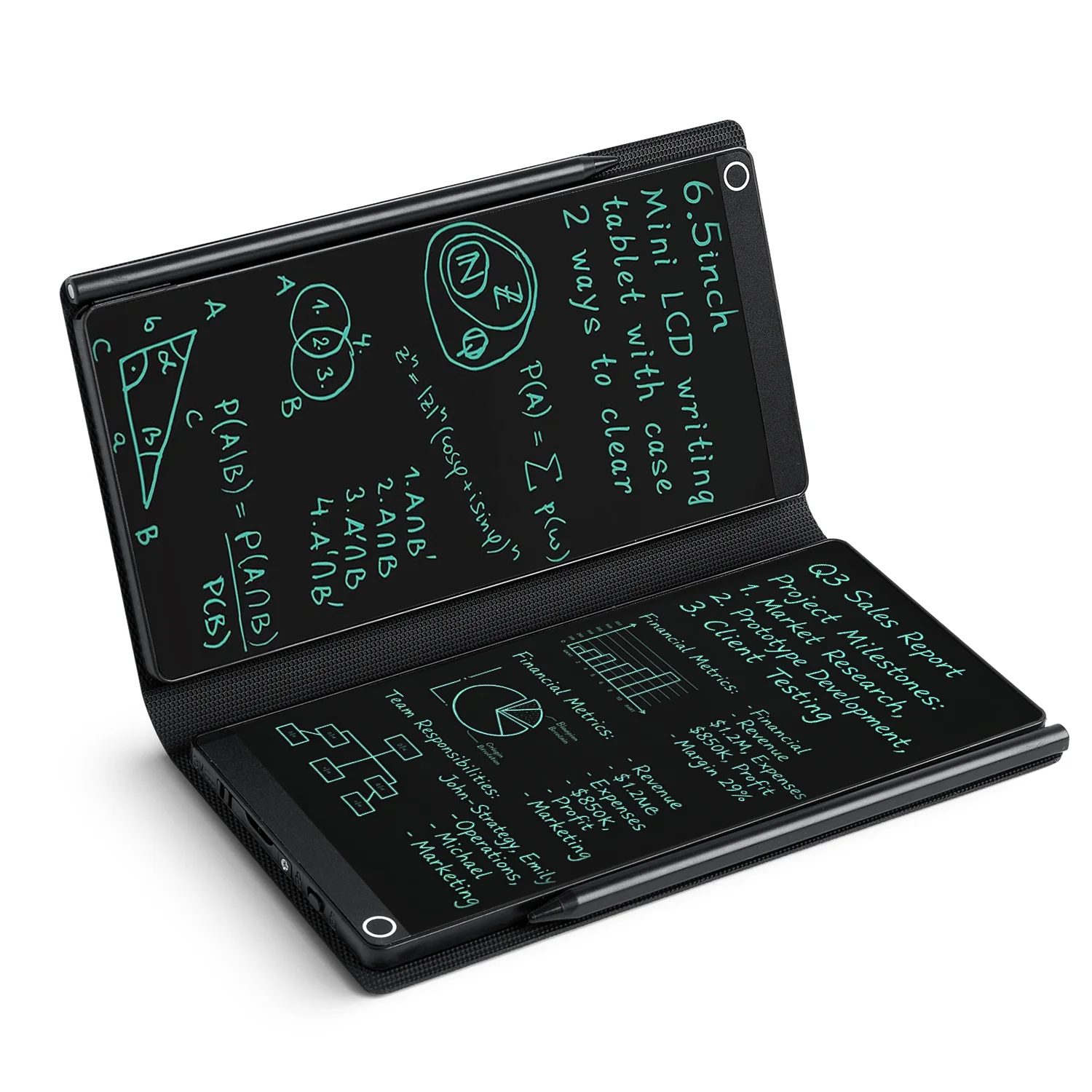 Tablet de Escrita LCD Mini de 6,5 Polegadas, Caderno Leve e Bloco de Notas Digital para Reuniões, Compras, Estudos e Desenhos, Presente Ideal para Adultos Tablet de Escrita LCD Mini de 6,5 Polegadas, Caderno Leve e Bloco de Notas Digital para Reuniões, Compras, Estudos e Desenhos, Presente Ideal para Adultos