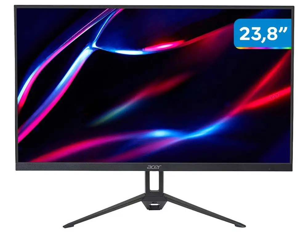 Monitor Gamer Acer KG243Y P1bip 23,8" Full HD Preto KG Nitro Series UM.QX3AA.103 - Bivolt