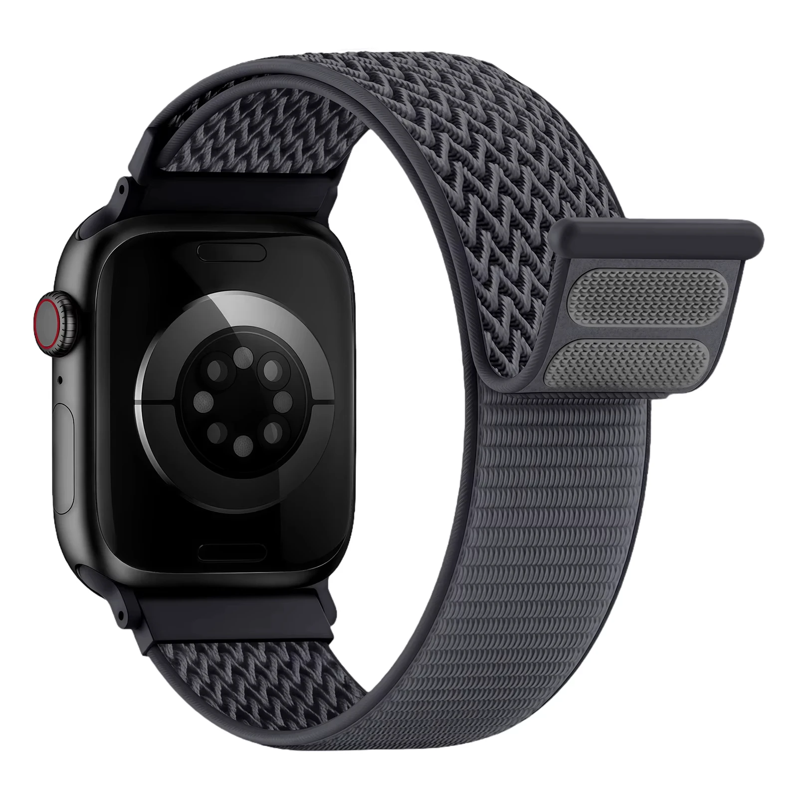 Pulseira esportiva para Apple Watch, 49mm 46mm 45mm 44/42/41/40mm, pulseira de nylon tipo scrunchie, correa, séries 12 11 10 9 8 7 SE Ultra 3 4