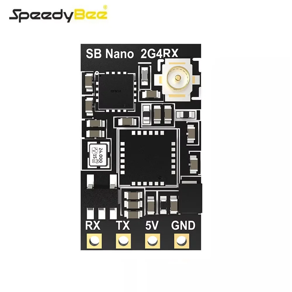 1 PCS/2 PCS SpeedyBee Nano 2.4G ExpressLRS ELRS Receptor para FPV Freestyle Drones de Longo Alcance Peças DIY