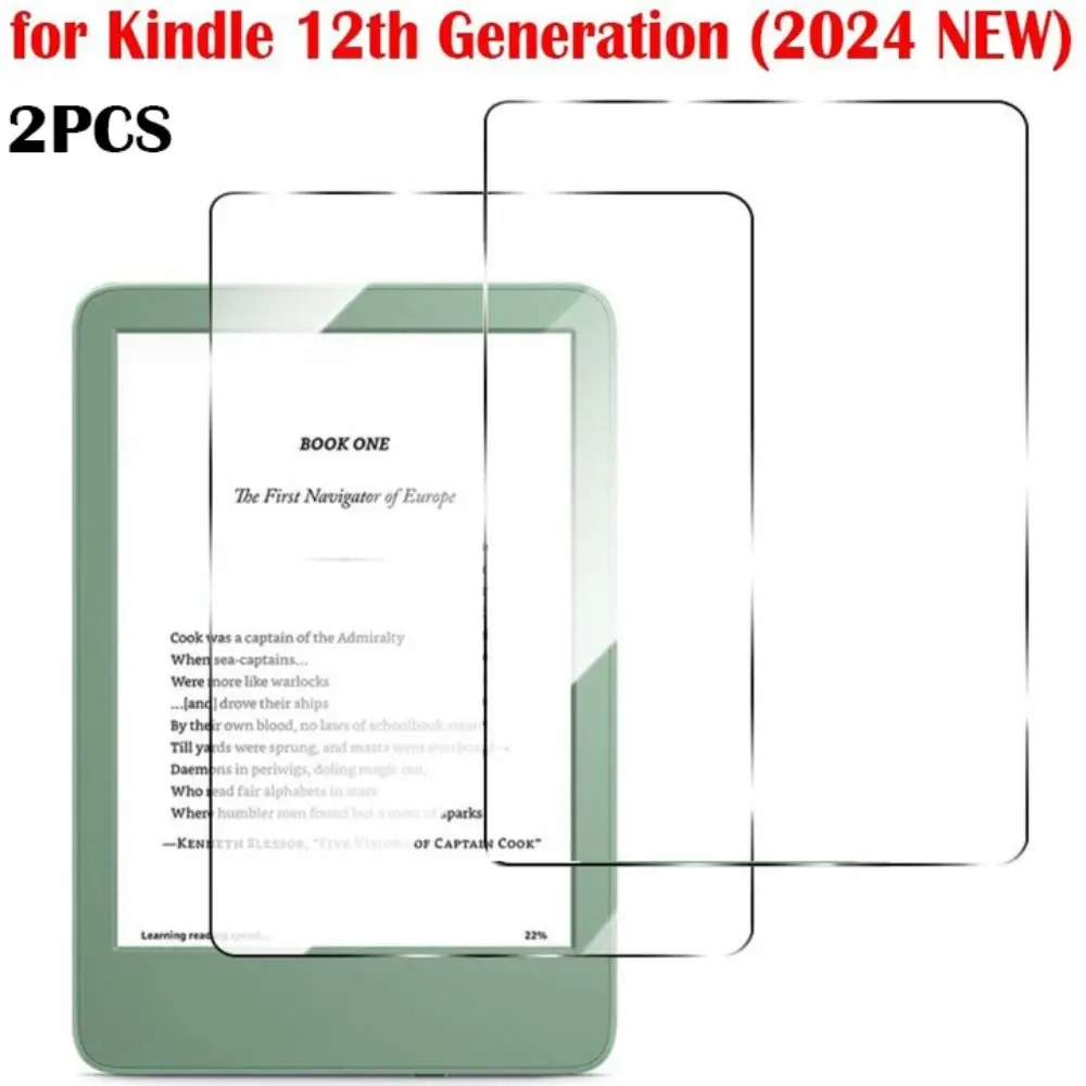 Protetor de Tela para e-Reader de 12ª Geração C2V2L3 6 polegadas Vidro Temperado 9H à Prova de Choque para Kindle 2024 12ª Geração Protetor de Tela para e-Reader de 12ª Geração C2V2L3 6 polegadas Vidro Temperado 9H à Prova de Choque para Kindle 2024 12ª Geração