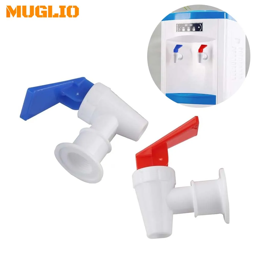 Torneira de Água para Bebedouro Estilo Push, Bico de Reposição para Dispensador de Água, Conjunto de Torneiras de Plástico Reutilizáveis para Bebedouro da MUGLIO