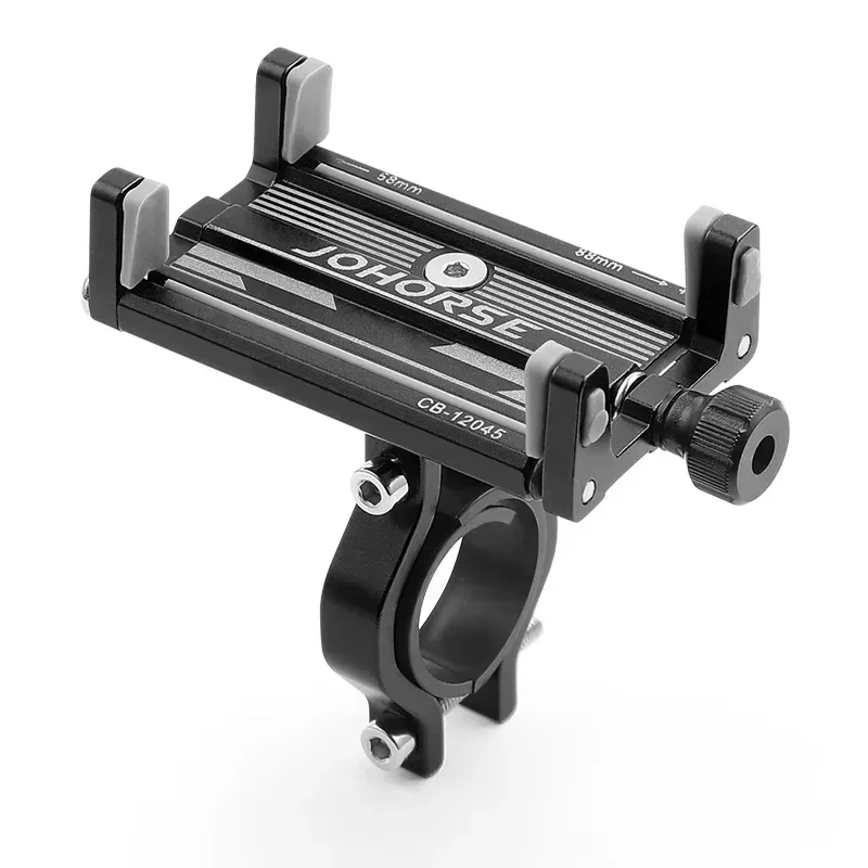 Suporte do telefone da motocicleta bicicleta elétrica smartphone cnc liga de alumínio quatro garras suporte do telefone da bicicleta para iphone samsung