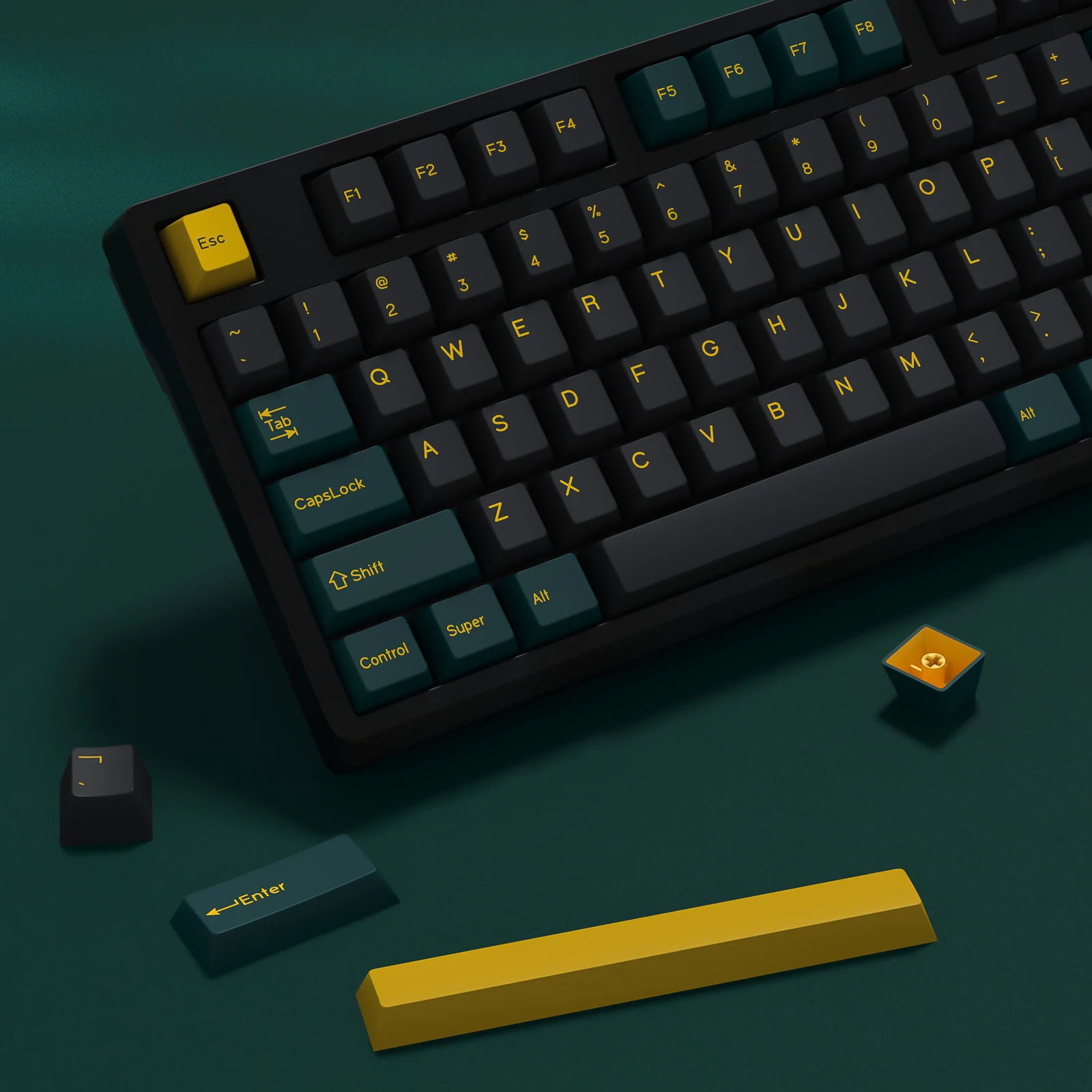 Kbdiy gmk marrsgrereen keycap cereja perfil duplo tiro pbt iso keycaps para diy gamer kit de teclado mecânico ponto de jogo keycap
