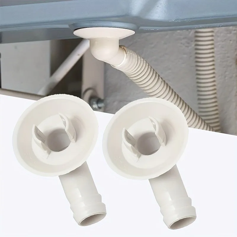 Conector de Mangueira de Drenagem AC de 19mm (2 Peças) - Adaptador de Condensado em PP, para Mini Split/Ar Condicionado de Janela