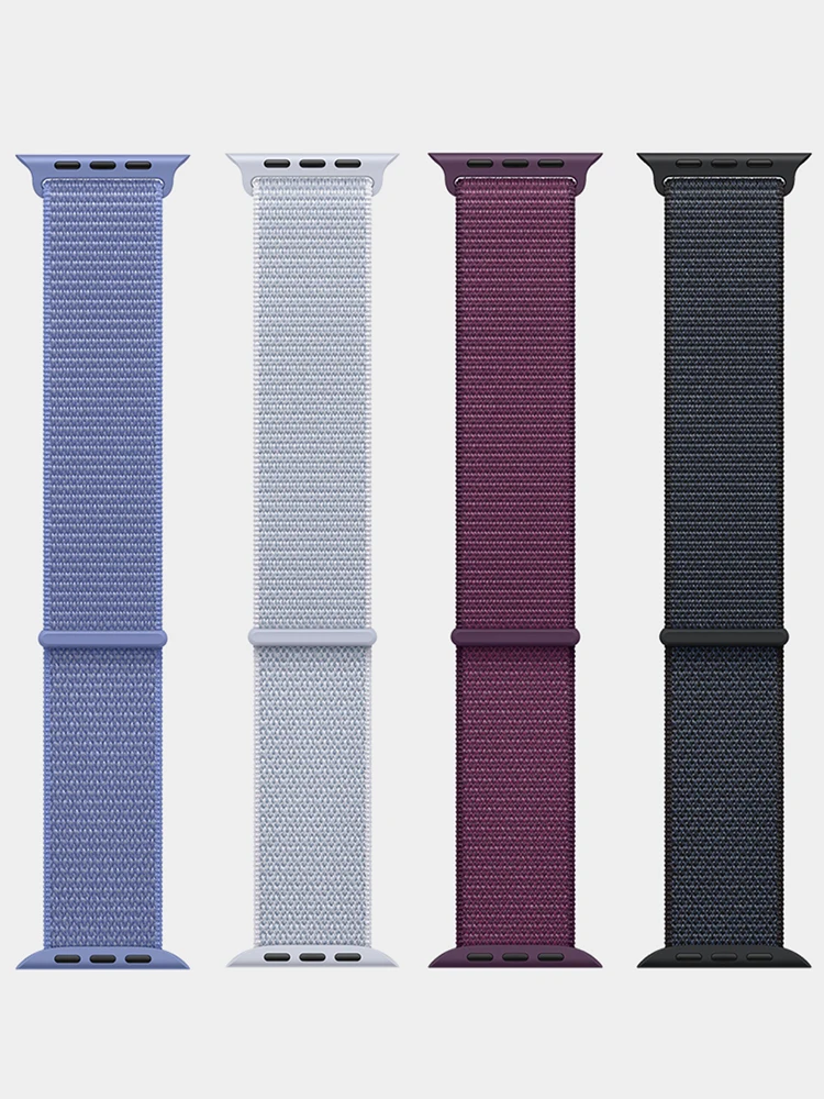 Pulseira de nylon para apple watch, 46mm 44mm 45mm 40mm 41mm 42mm, pulseira iwatch série 11 10 9 se 8 7 6 5 4 ultra 3 2 49mm